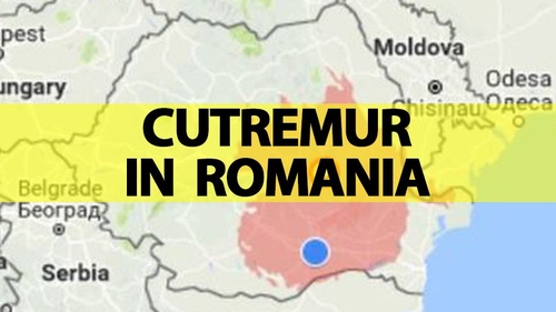 A fost cutremur însemnat în România! Seismul a avut loc azi-noapte, la ora 1:49