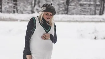 A născut Jojo! Poze cu actriţa de pe patul de spital