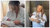 Laura Cosoi, imagini emoționante imediat după ce a devenit mamă pentru a cincea oară. Cum a apărut soțul ei după naștere