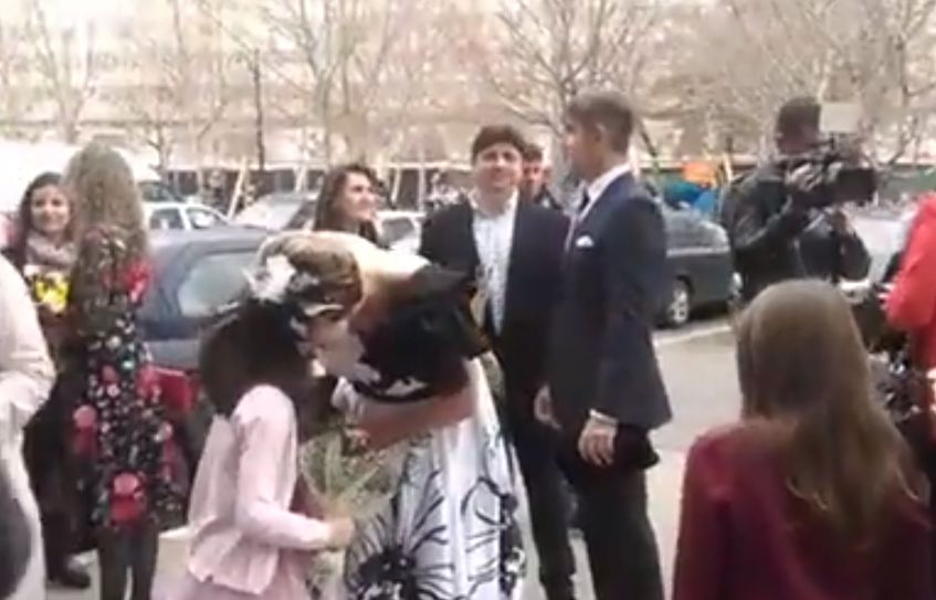 Roxana și Silviu au fost foarte emoționați