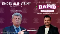 Rapid e pe primul loc în liga 1, iar noi vă așteptăm la EXCLUSIV RAPID de la 17:45, în direct pe YouTube - ProSport!
