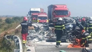 BREAKING | Consulul Ungariei la București a murit într-un accident rutier cumplit pe A1