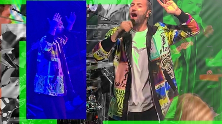 Lui Smiley I-a sărit CD-ul, ca pe timpuri! Momente penibile trăite de artist, la Mamaia, în fața fanilor