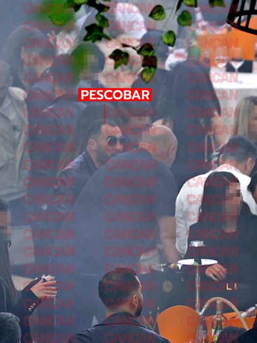 Pescobar, discuție cu un amic