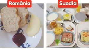 Galerie foto scandaloasă | Cum arată micul dejun în spitalele din România și cum arată în cele din restul țărilor din Europa