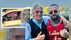 Meko ajunge la Hollywood! Luptătorul s-a întâlnit cu fratele Juliei Roberts, iar noi avem imaginile! ULUITOR ce l-a întrebat Eric Roberts când i-a văzut bolidul