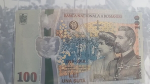Prețul fabulos cerut de un român pentru 5 bancnote de 100 de lei din anul 2018, dedicate Centenarului Marii Uniri