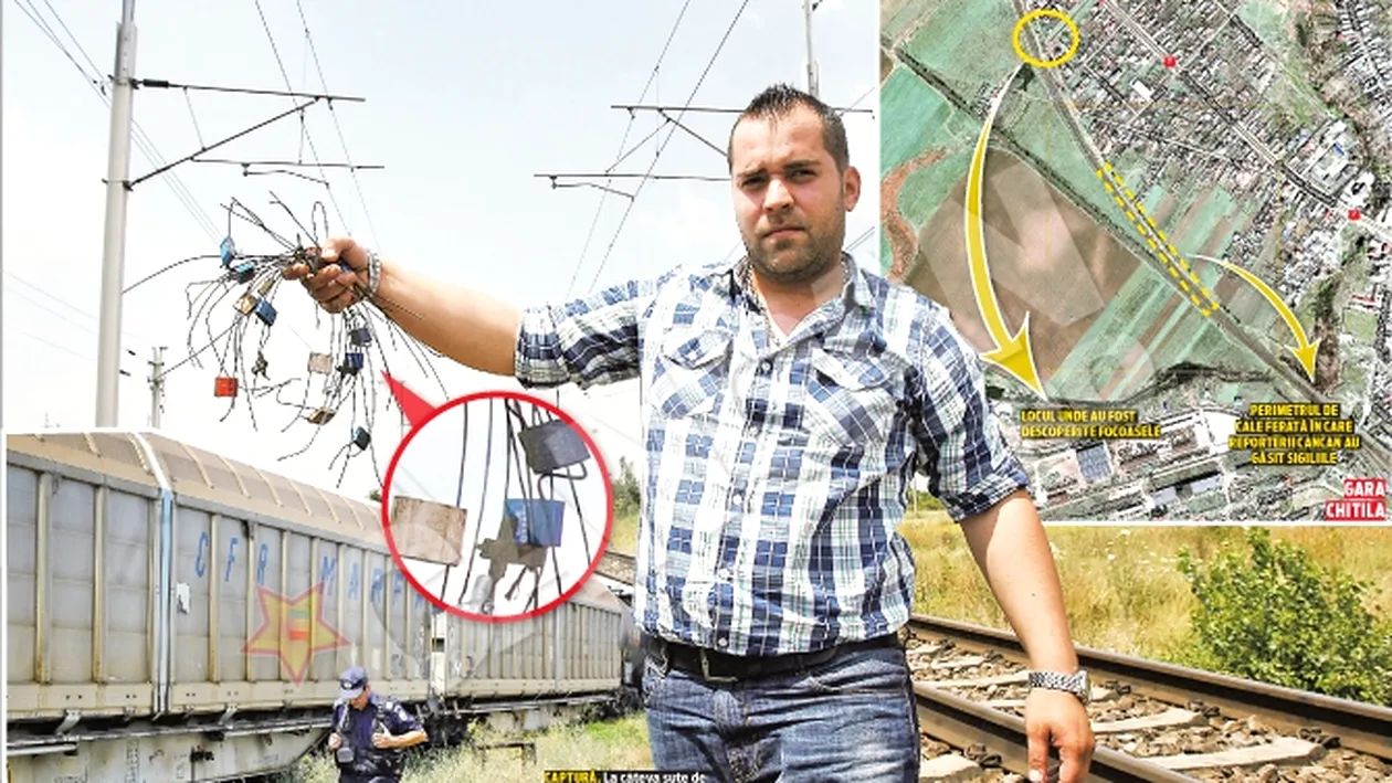 Reporterii CANCAN au gasit zeci de sigilii rupte in zona in care au fost abandonate focoasele furate! Jaf la drumul mare!