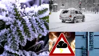 Se prelungește vremea rea! Temperaturile ajung la -10 grade. Câte zile de iarnă vom avea