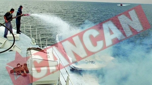 A luat foc Iahtul unui afacerist constantean