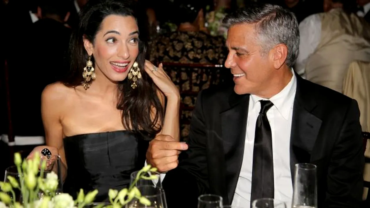 George Clooney si Amal nu asteapta un copil, dar au alte motive pentru a sarbatori