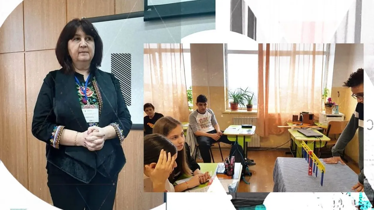 O profesoară din Caracal a profitat de pandemie să facă orele mai atractive. I-a cucerit pe elevi cu „Clasa virtuală de fizică”