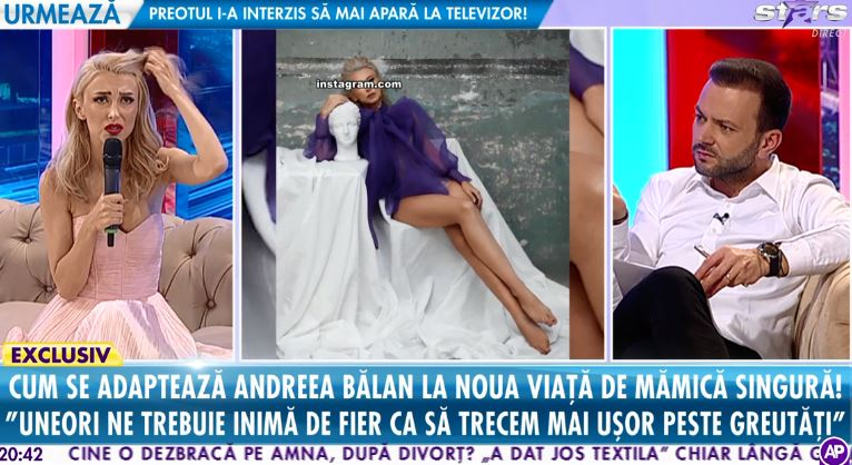 Andreea Bălan încă îl mai iubeşte pe George Burcea. Declaraţii sfâşietoare după ce ieri s-au întâlnit şi au discutat totul