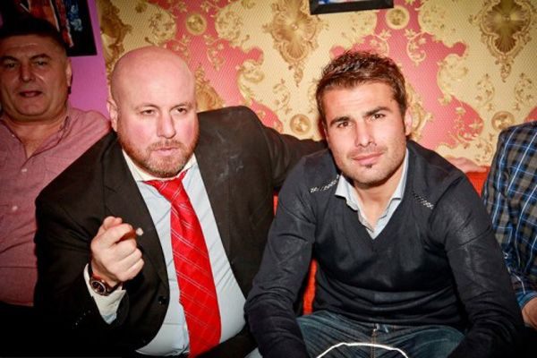 Adrian Marțian și Adi Mutu, în perioada în care erau parteneri de afaceri