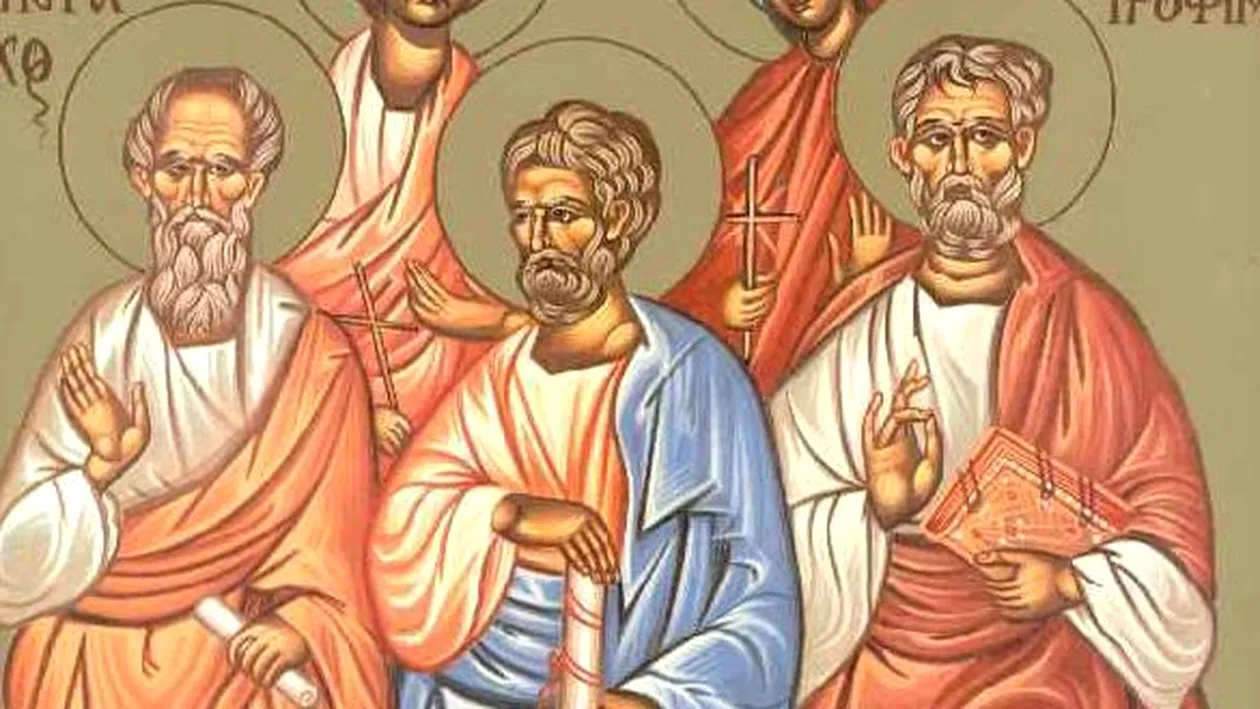 CALENDAR 14 APRILIE: Astăzi săbătorim sfinţii Apostoli Aristarh, Pud si Trofim (Denia Acatistului Bunei Vestiri)
