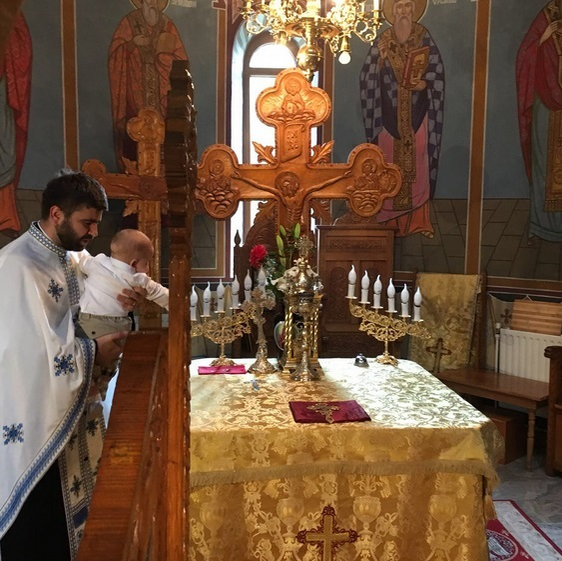 Imagini LIVE de la nunta lui Adrian Mutu cu Sandra