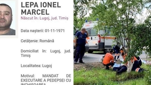 Recidivistul care l-a împușcat mortal pe polițistul din Timiș a fost prins!