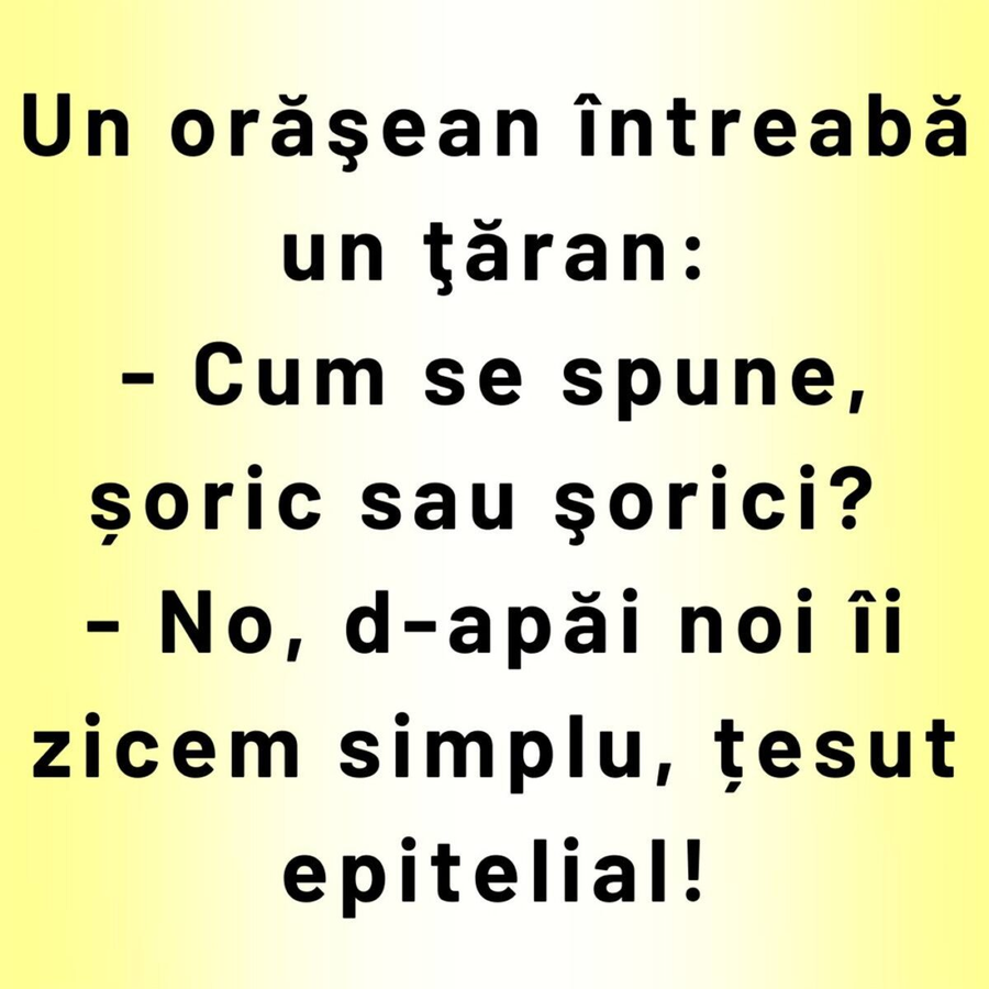Bancul zilei