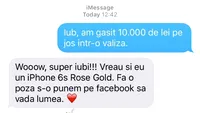 BANCUL ZILEI | Iub, am găsit 10.000 de lei pe jos, într-o valiză!