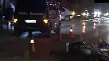 VIDEO Un motociclist bucurestean a murit, dupa ce a fost lovit in plin de o masina! Era campion national la culturism!