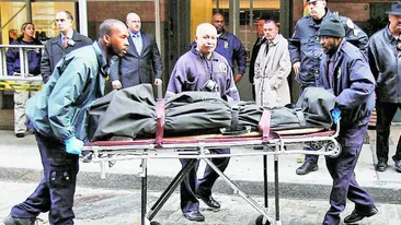 S-a spanzurat in sufragerie