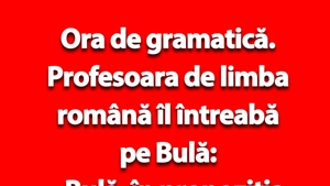 BANC | Bulă și întrebarea de gramatică