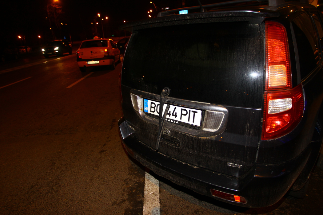 Mașina căreia Vasile Turcu i-a rupt ștergătoarele în 2015