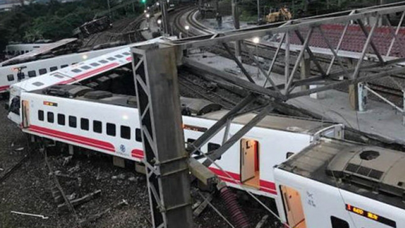 Tragedie feroviară în Taiwan