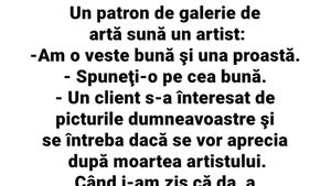 BANCUL ZILEI | "Am o veste bună și una proastă!"