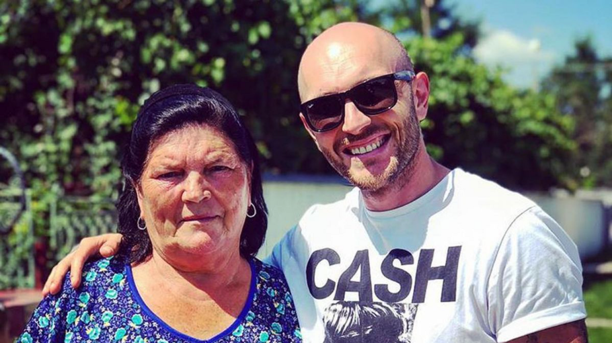 Cătălin Bordea și bunica sa/ Sursa foto: Instagram