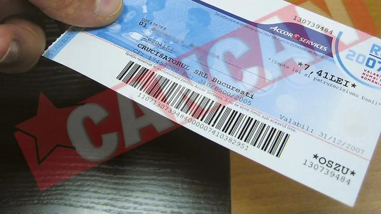 Angajatii de la stat nu mai primesc bonuri de masa