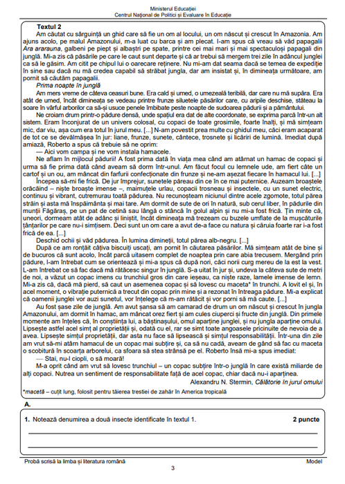Simulare Evaluare Națională 2023. Modele de subiecte la limba română și matematică. Când încep probele