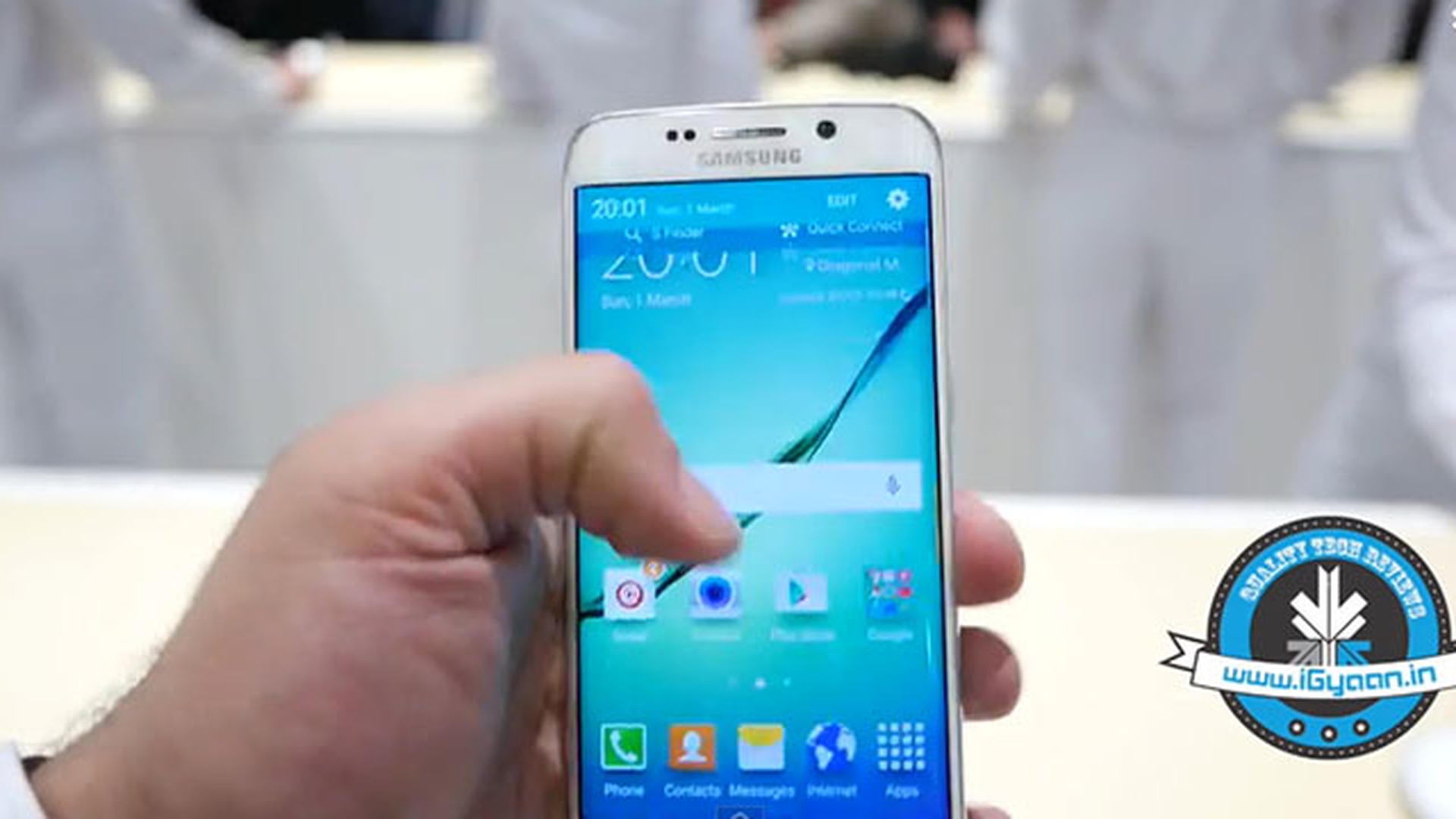 Samsung a lansat două noi modele de smartphone, S6 şi S6 Edge - VIDEO