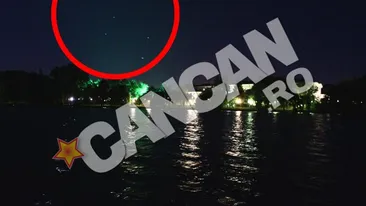 Semn de bun augur pentru miri! Carul Mare era deasupra Palatului Snagov cand a inceput petrecerea !