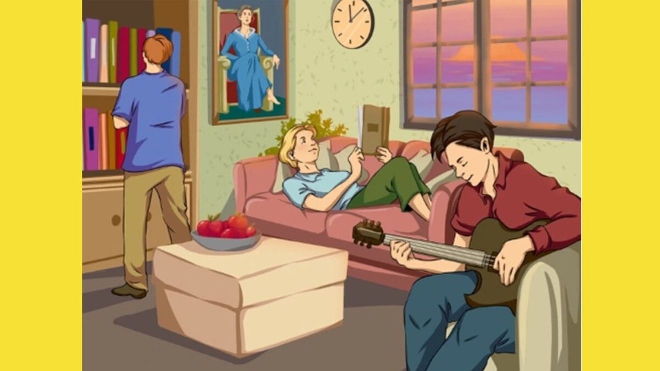 Test IQ exclusiv pentru genii | Depistați toate cele 3 greșeli strecurate intenționat în această imagine!