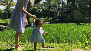 Laura Cosoi, despre vacanța din Bali, alături de soțul și fiica ei: ”M-am străduit”