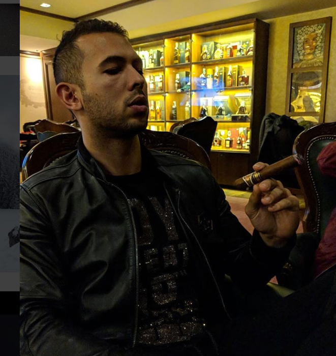 Andrew Tate este un milionar englez