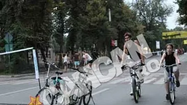 Antrenamente de escalada si spectacole de rugby pe Bulevardul Kiseleff