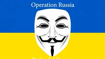 Anonymous a preluat controlul mai multor canale TV din Rusia și transmite imagini cu situația din Ucraina