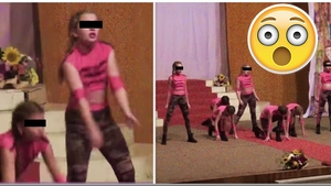 Momente indecente cu fetite de 12 ani pe o scena de la Balul Bobocilor din Roman. Ce fredoneaza copilele in timp ce danseaza a socat pe toata lumea