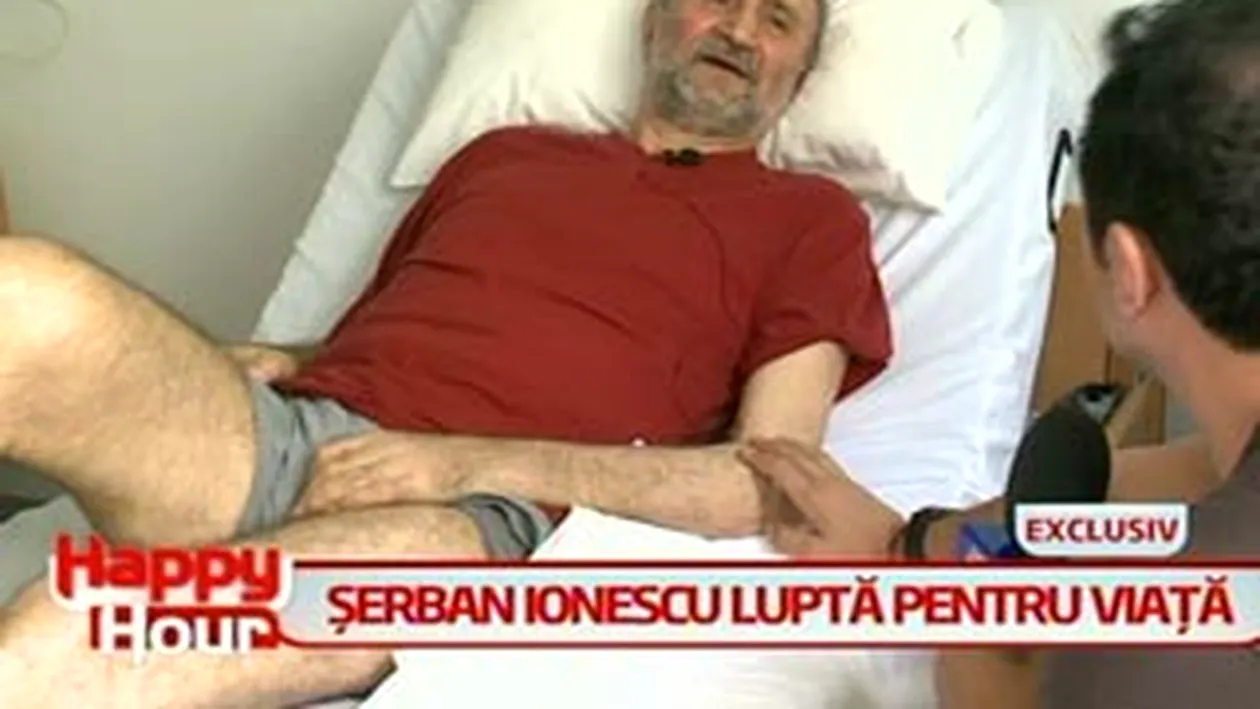 VIDEO Serban Ionescu, ingrijit de mama lui de 80 de ani: Sotia mea, Magda Catone, nu a putut sa faca fata situatiei. Intre noi e o relatie icebelica