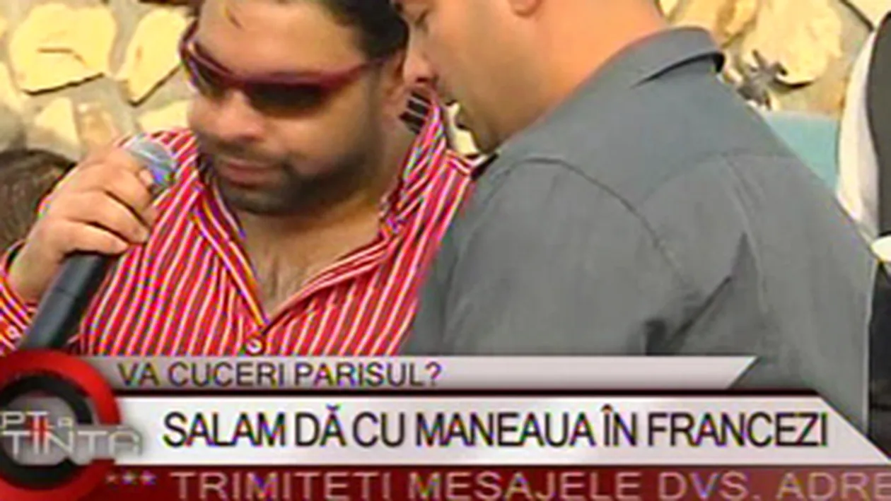 VIDEO Francezii dau bani grei pe Salam! Manelistul a semnat un contract cu o casa de productie din Franta!