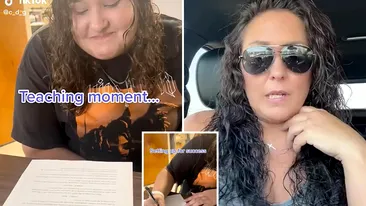 Femeia din imagine și-a pus fiica de 18 ani să semneze un contract de chirie, pentru a continua să stea cu ea. Câți bani îi cere în fiecare lună