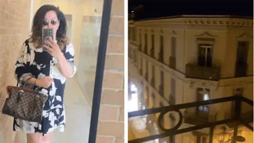 Cum arată camera de hotel în care sunt cazate Oana Roman și fiica ei, în Cannes. Detaliul ieșit din comun