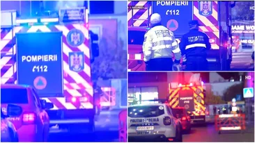 Alertă în sectorul 5! Supermarket evacuat din cauza mirosului puternic de gaze. Pompierii intervin la fața locului