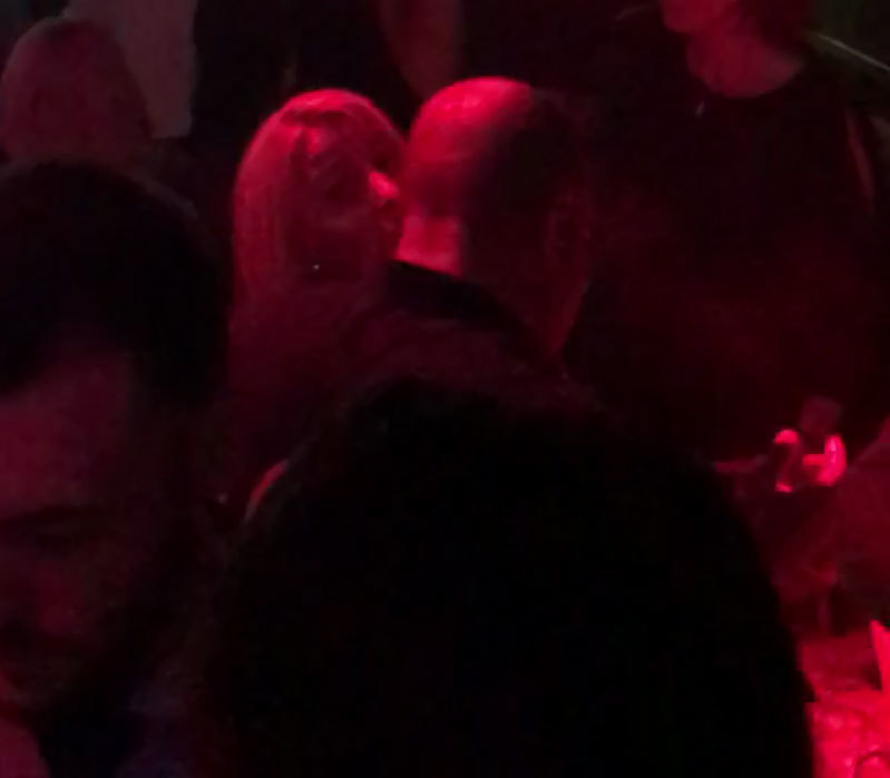 Augustin Oancea şi soţia sa au petrecut o seară perfectă