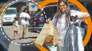 Roxana Dobre s-a întors la Florin Salam! L-a dat din prima pe spate pe manelist!