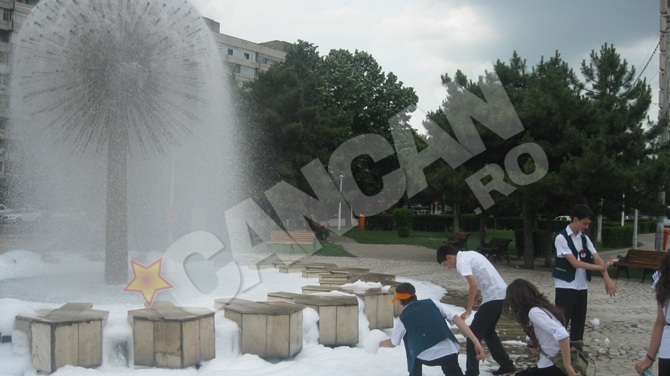 Fantani arteziene transformate in jacuzzi la Galati