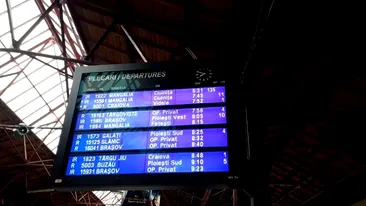 Scandalos! Câte ore a avut întârziere ieri trenul Arad-Mangalia