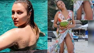 Lora, gafă incredibilă! A vrut să facă un filmuleț pentru fani, însă i s-a văzut totul în imagini! Rochia i-a fost luată de vânt, iar zona intimă…